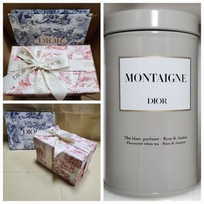新品 DIOR フレーバーティー ギフトボックス入り 美肌 抗酸化作用 茶葉 ティー 緑茶 ハーブティー 紅茶 ディオール