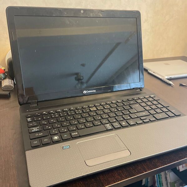 Windows10ノートパソコン 120GB 4GB Core i-5 CPU 15型 Gateway NV57H ジャンク