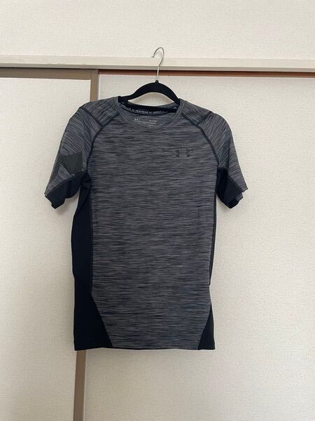 UNDER ARMOUR アンダーアーマー UA ヒートギアアーマー ショートスリーブ ノベルティ L(LG)