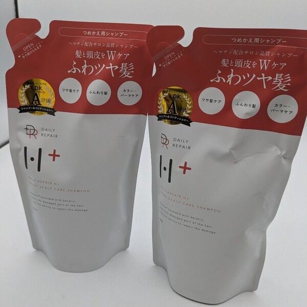 DRH+ エイジング スカルプケア 詰め替え シャンプー 350ml シトラスフローラルの香り 2個