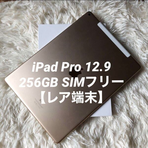 【完動品】iPad Pro 12.9 256GB SIMフリー【すぐ発送】Apple タブレット cellular Wi-Fi A