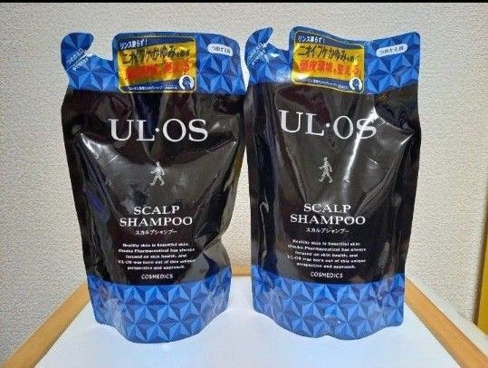 【新品/2個セット】ウル・オス 薬用スカルプシャンプー 詰め替え 420ml × 2個