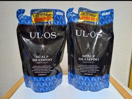 【新品/2個セット】ウル・オス 薬用スカルプシャンプー 詰め替え 420ml × 2個