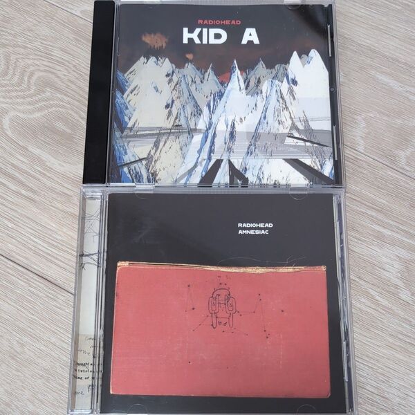 CD RADIOHEAD 2枚セット KID A AMNESIAC レディオヘッド キッドA