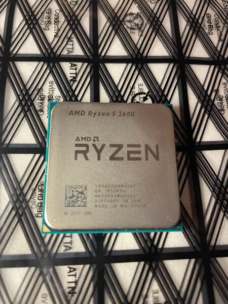 AMD Ryzen 5 2600(第2世代 Ryzen 6コア12スレッド)動作品