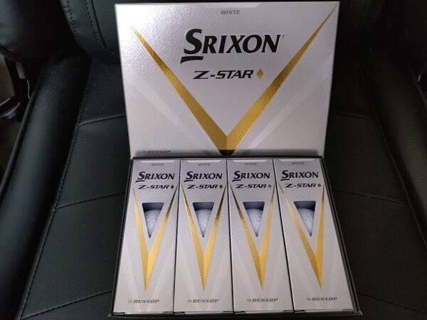 未使用 スリクソン SRIXON Z-STAR ゴルフボール ホワイト