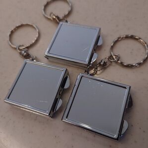 推し活 デコ土台 コンパクトミラーキーホルダー 3個セット☆その7