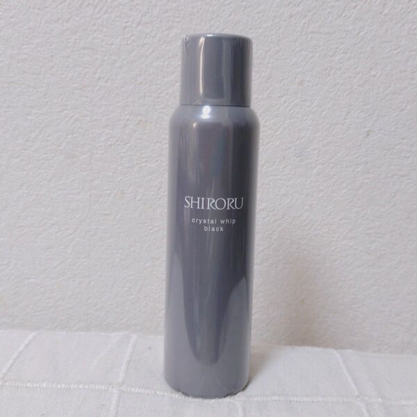 〈新品〉シロル クリスタルホイップブラック 120g 泡洗顔