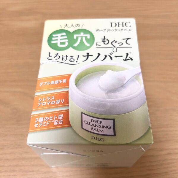 未開封 DHC ディープ クレンジングバーム 90g クレンジング スパチュラ付