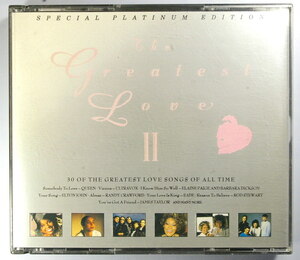 2枚組 CD The Greatest Love II Special Platinum Edition グレイテスト・ラブ コンピレーション・アルバム 輸入盤 