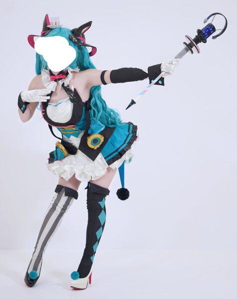 初音ミク コスプレ マジカルミライ2019 マジミラ コスプレ 衣装 サーカス