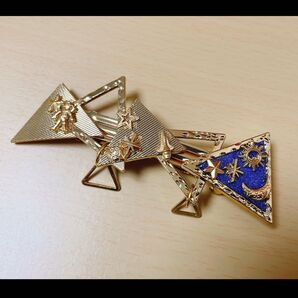 「Space Travel」ヘアバレッタ ハンドメイド