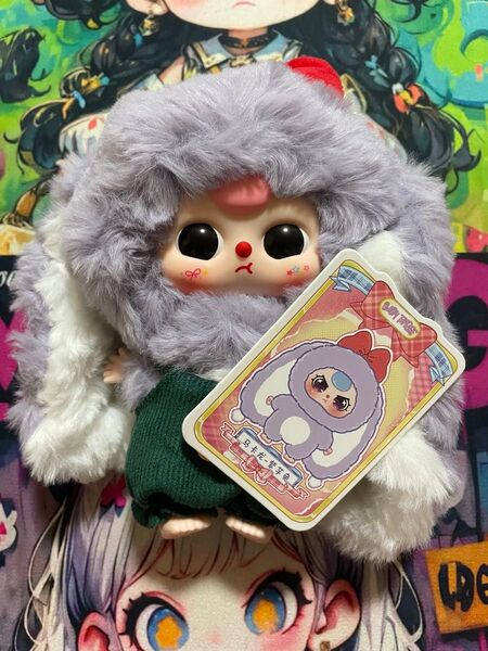Baby three ベイビースリー マカロンシリーズ 垂れ耳うさぎぬいぐるみ