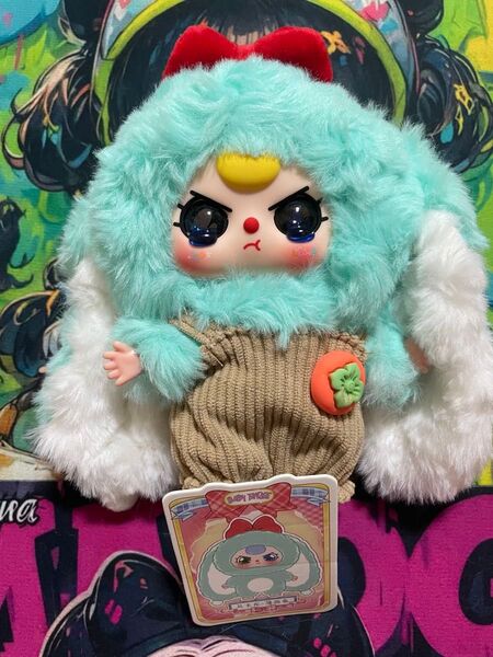 Baby three ベイビースリー マカロンシリーズ 垂れ耳うさぎぬいぐるみ オイル目 特別目 泣き目