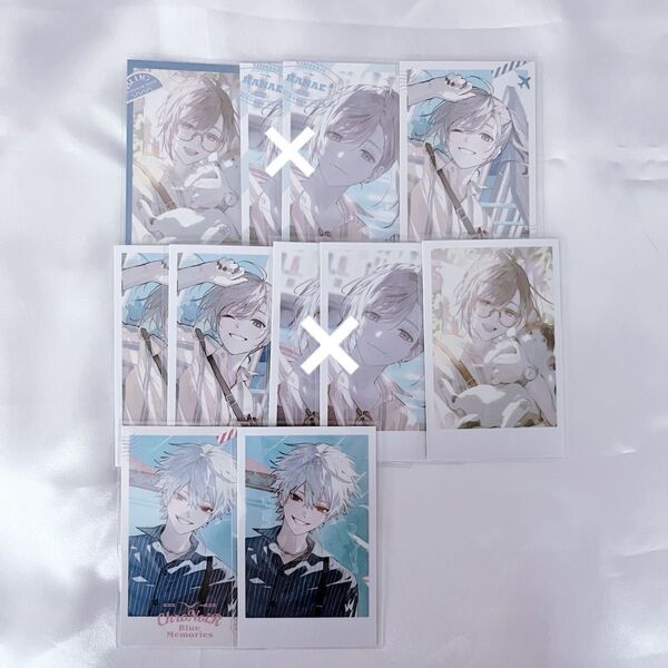 にじさんじ ChroNoiR blue memories 落書き チェキ 叶 葛葉 まとめ売り