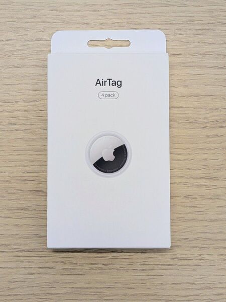 【新品未使用】Apple AirTag 4個セット(アップルエアタグ)