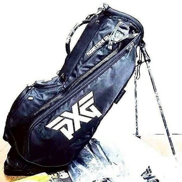 ピーエックスジーキャディバック PXG ゴルフバック キャップ 帽子 グリーンフォーク ゴルフマーカー 限定 正規品 送料無料