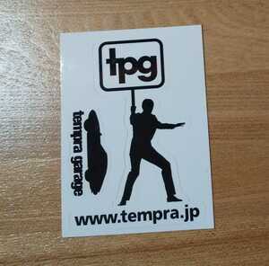 希少★tempra garage テンプラガレージ ステッカー 送料80円 