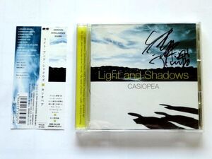 【直筆 サイン CD】カシオペア CASIOPEA / Light and Shadows / 送料310円～