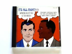 国内盤 CD【POCJ1849】Wynton Kelly ウイントン・ケリー / It's Alright イッツ・オール・ライト ＋1 / 送料310円～