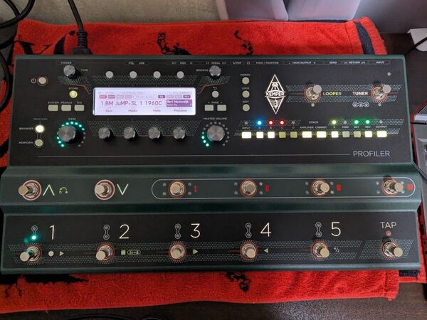 KEMPER Profiler Stage ケンパー プロファイラー ステージ アンプシミュレーター マルチエフェクター