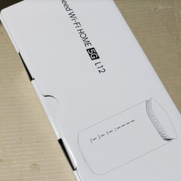 Speed Wi-Fi HOME 5G L12 ホームルーター NAR02