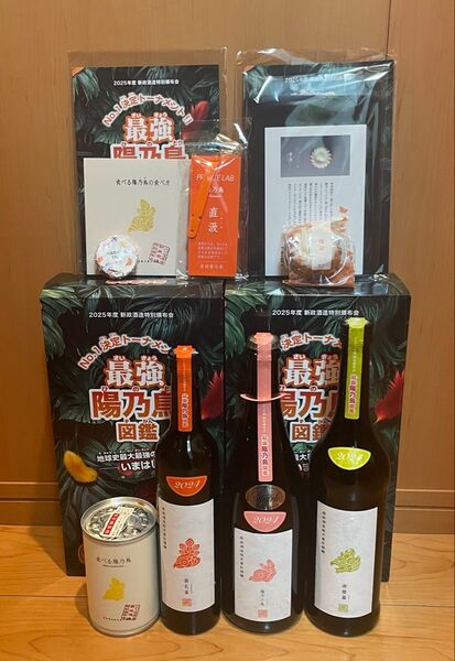 【2セット 新品未開栓】新政 2025年度特別頒布会 最強陽乃鳥図鑑 第一弾&第三弾