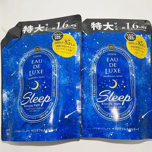 【廃盤品】 P&G レノア オードリュクス マインドフルネス スリープ 柔軟剤 詰め替え 特大サイズ 600ml × 2個