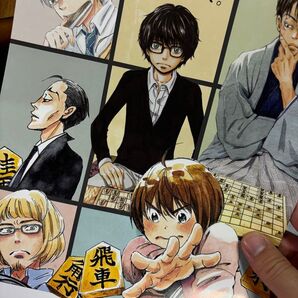 3月のライオン チラシ お礼状