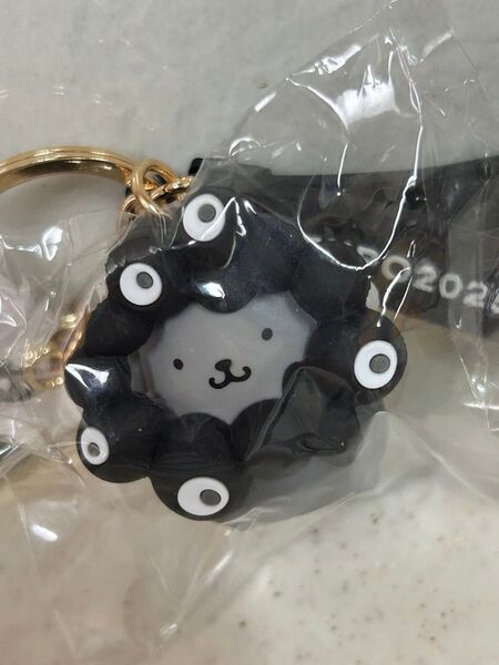 限定!サンリオ コラボ 黒ミャクミャク ポムポムプリン キーホルダー 大阪万博限定 EXPO2025 マスコット ぬいぐるみ