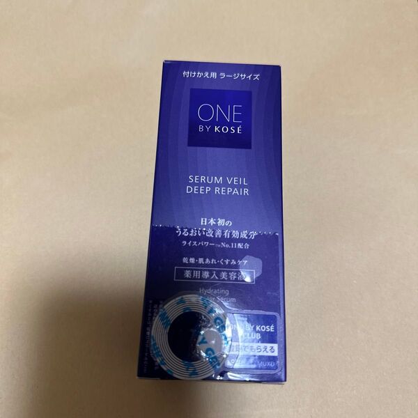 ONE BY KOSE セラムヴェール ディープリペア 薬用導入美容液付け替え用 ラージサイズ120ml