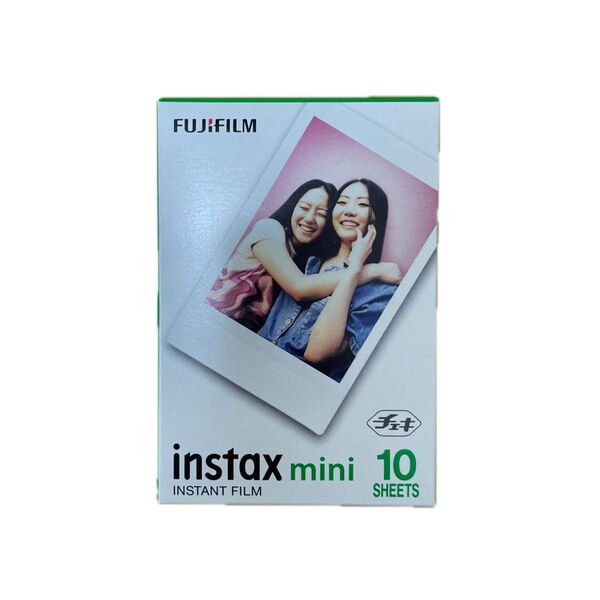 FUJIFILM instax mini インスタントフィルム 10枚 チェキ用 さらに200枚チェキ用スリープおまけ付き