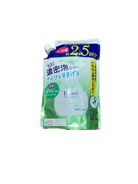 ビオレ マシュマロホイップ 薬用アクネケア つめかえ用 大容量約2.5回分 泡洗顔