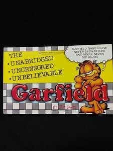 The Unabridged Uncensored Unbelievable Garfield Paperback by Jim Davis　Ballantine Books　ガーフィールド　ジム・デイビス