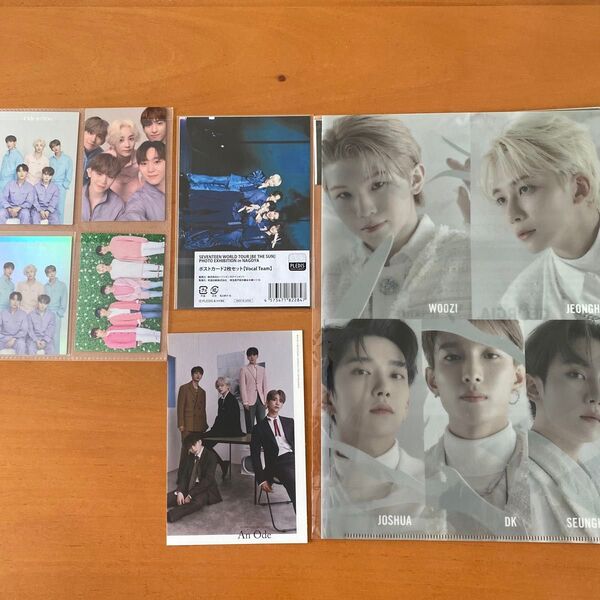 SEVENTEEN ボカチ ボーカルチーム まとめ売りポストカード クリアファイル まとめ売り BE THE SUN An Ode