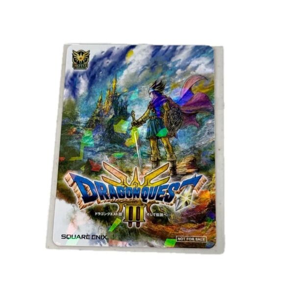 Nintendo Switch版 ドラゴンクエスト3 イオン限定特典 プロモカード