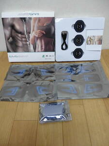 EMS　INTELLICENT PULSE ABDOMEN DEVICE　腹筋ベルト　USB　男女兼用