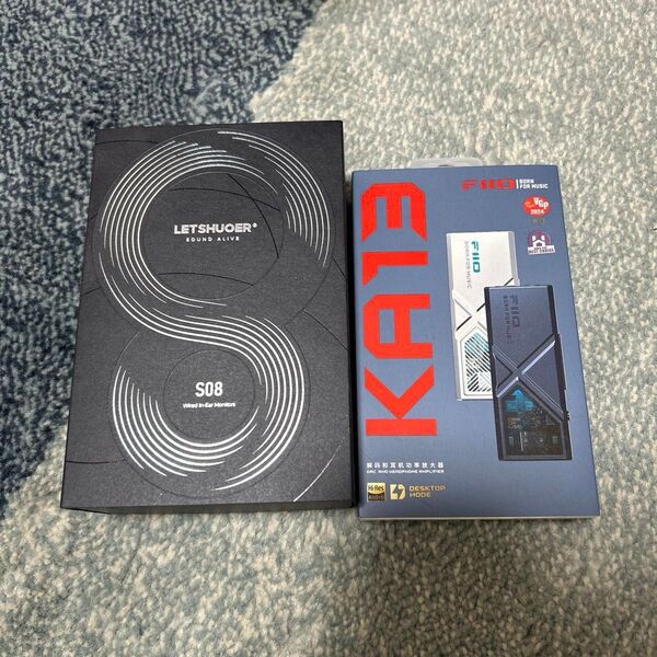 LETSHUOER S08 FIIO KA13 有線イヤホンセット