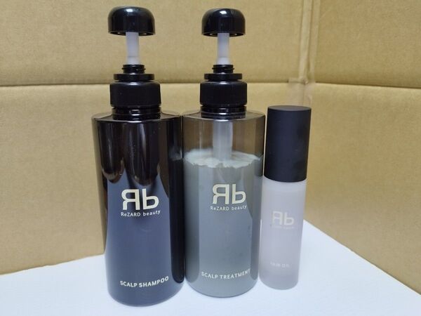ReZARD beauty シャンプー トリートメント ヘアオイル 3点