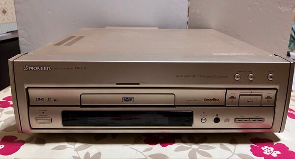 パイオニア DVL-9 (ゴールド) レーザーディスクプレーヤー DVD LD PLAYER 純正リモコン、取説付き