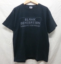 ★Richard Hell & The Voidoids BLANK GENERATION Tシャツ ブラック M★リチャード・ヘル★70's PUNK バンドTシャツ RAMONES SEX PISTOLS_画像1