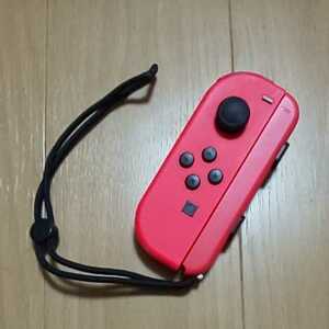 レア Nintendo Switch Joy-Con ネオンレッド Joy-Con (L) ジョイコン ニンテンドースイッチ ストラップ Switch 左