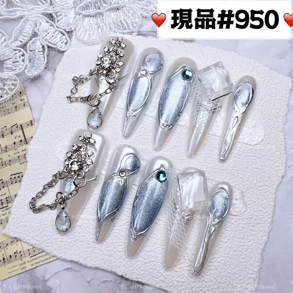 950ネイルチップ 量産型サブカル地雷系チークかわいい韓国現品ネイルチップつけ爪ギャルサブカル地雷推しネイル現品y2k痛ネイル