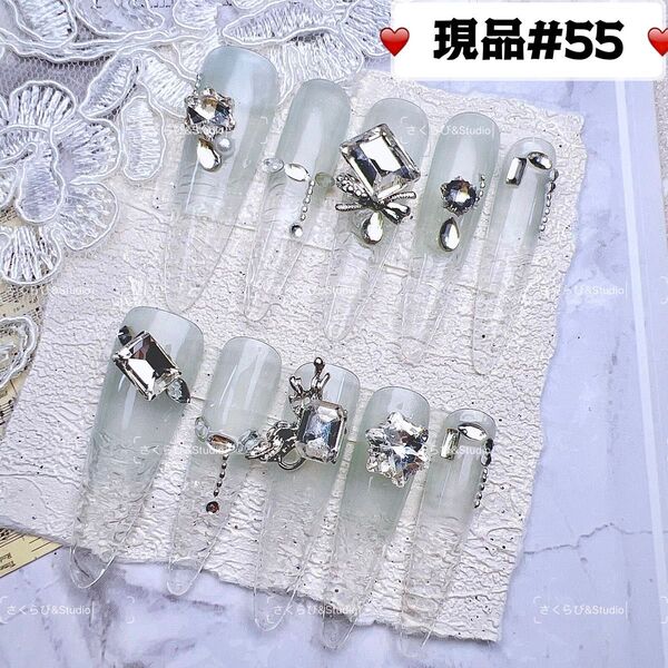 55ネイルチップ 量産型サブカル地雷系チークかわいい韓国現品ネイルチップつけ爪ギャルサブカル地雷推しネイル現品y2k痛ネイル