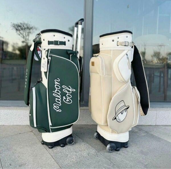 25新作 Malbon golf マルボンゴルフ キャディバッグ スタンドバッグ