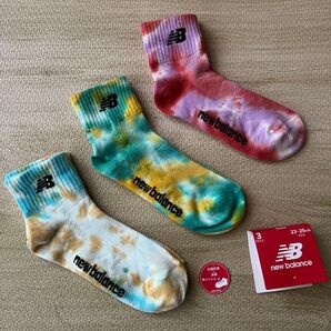 new balance ニューバランス ソックス 3足組 サイズ 23〜25cm