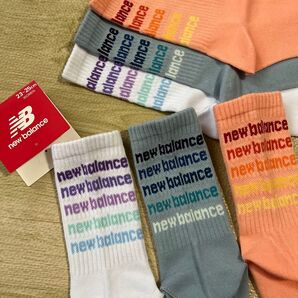 new balance ニューバランス ソックス 3足組 サイズ 23〜25cm