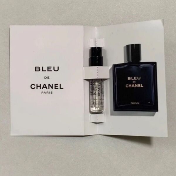 【新品サンプル】CHANELシャネル ブルー ドゥ シャネル パルファム (サンプル1.5ml)
