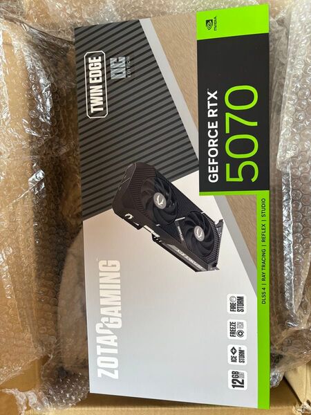 ZOTAC RTX5070 新品未開封 最終値段になります