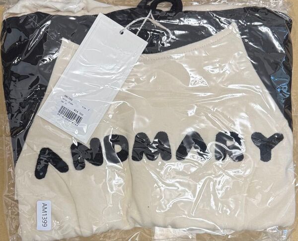 andmary mary logo mini dress black アンドマリー 新品未開封 Mary マリー Andmary